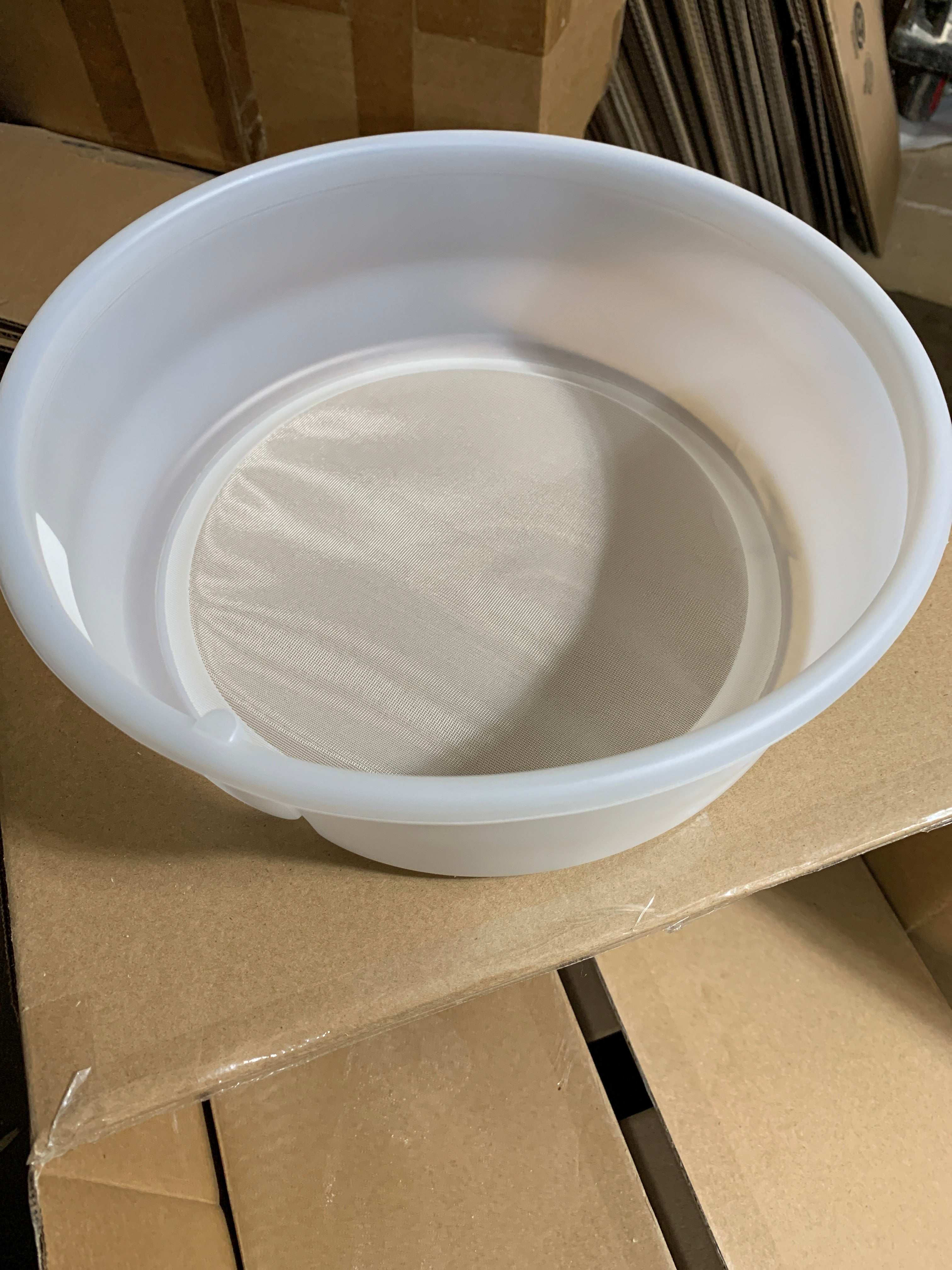Honey Bucket Strainer