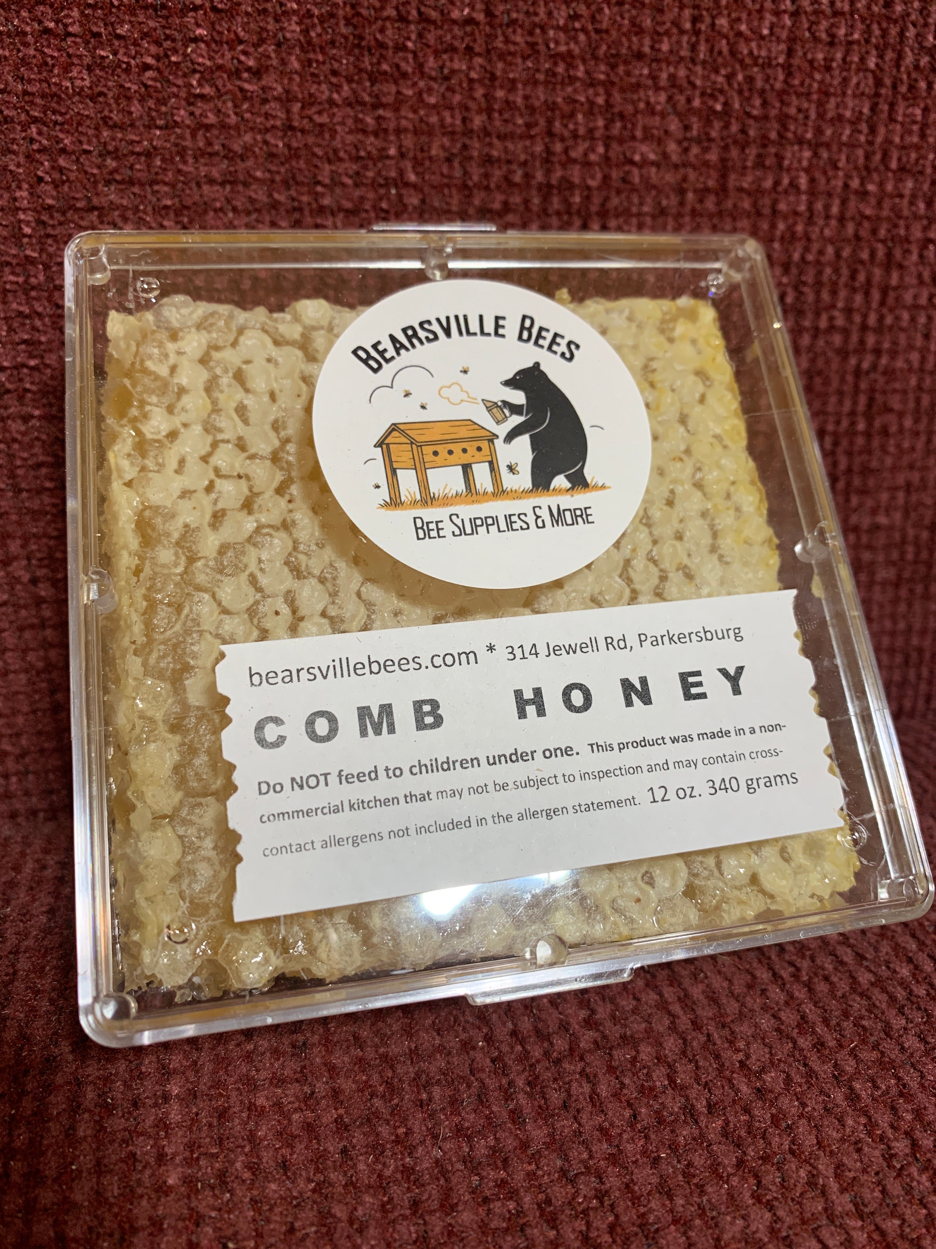 COMB HONEY 12oz.