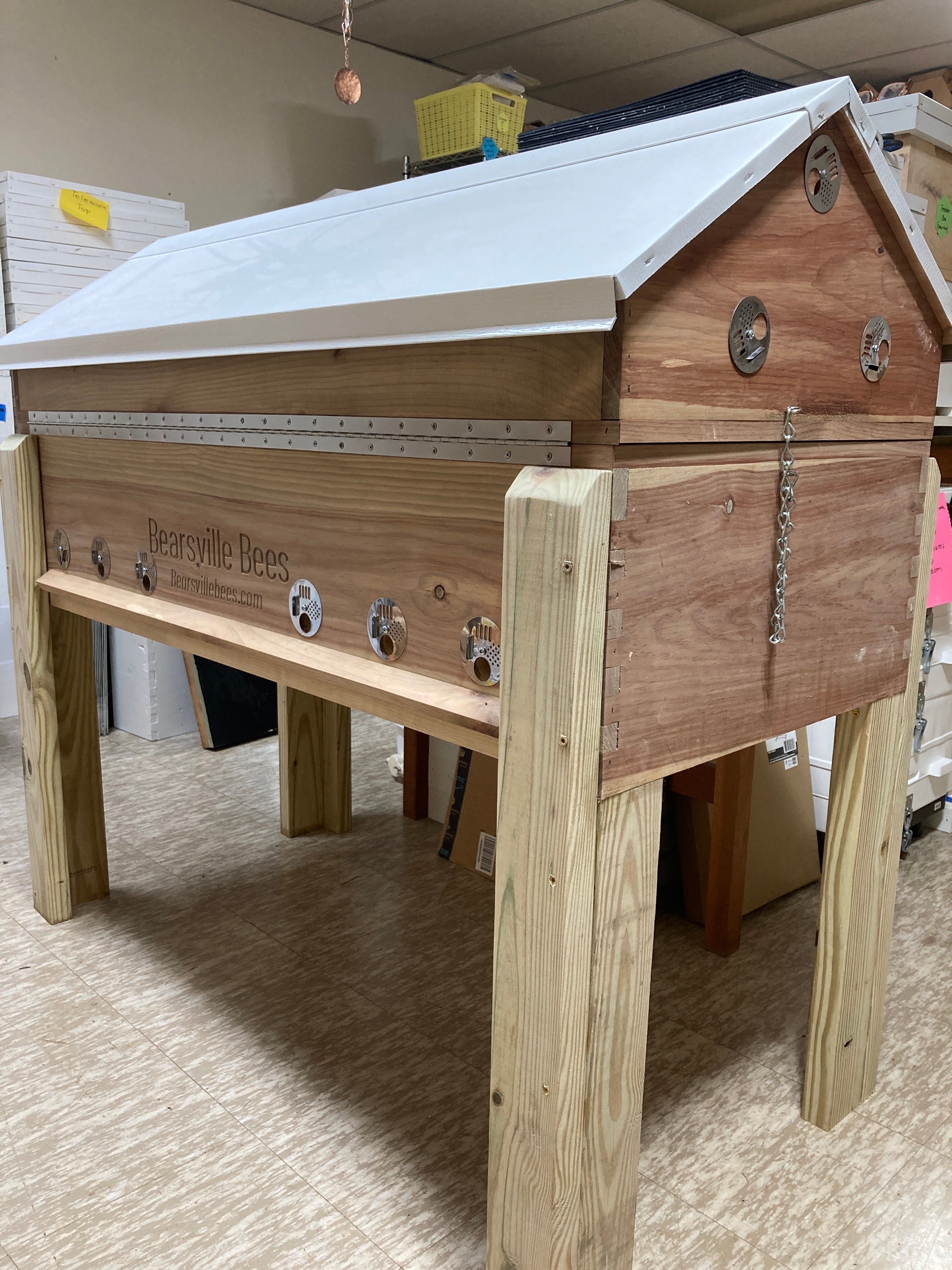 Bearsville Bees Insulated Long Langstroth Hive image 6