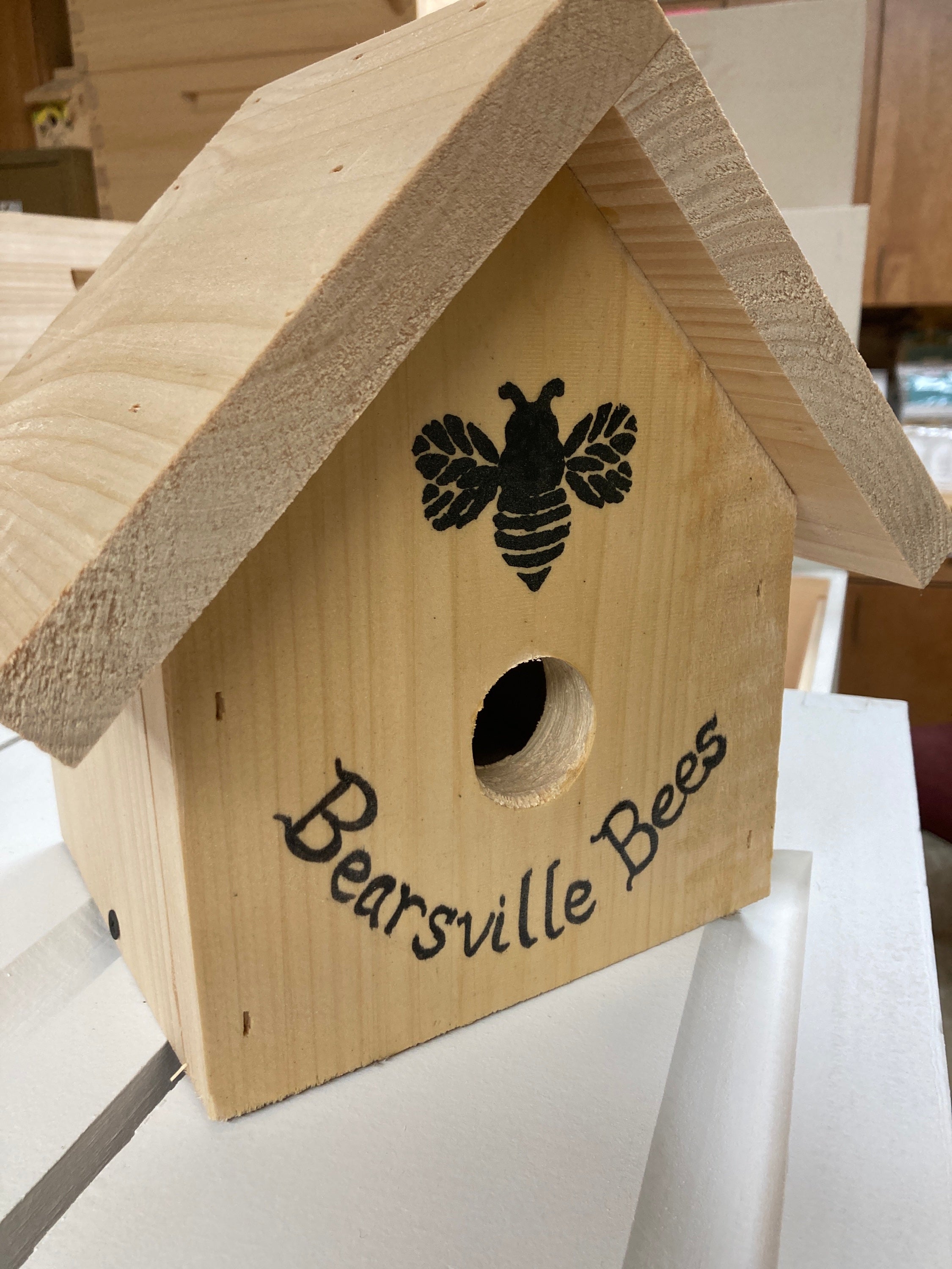 Birdhouse - black paint only image 0