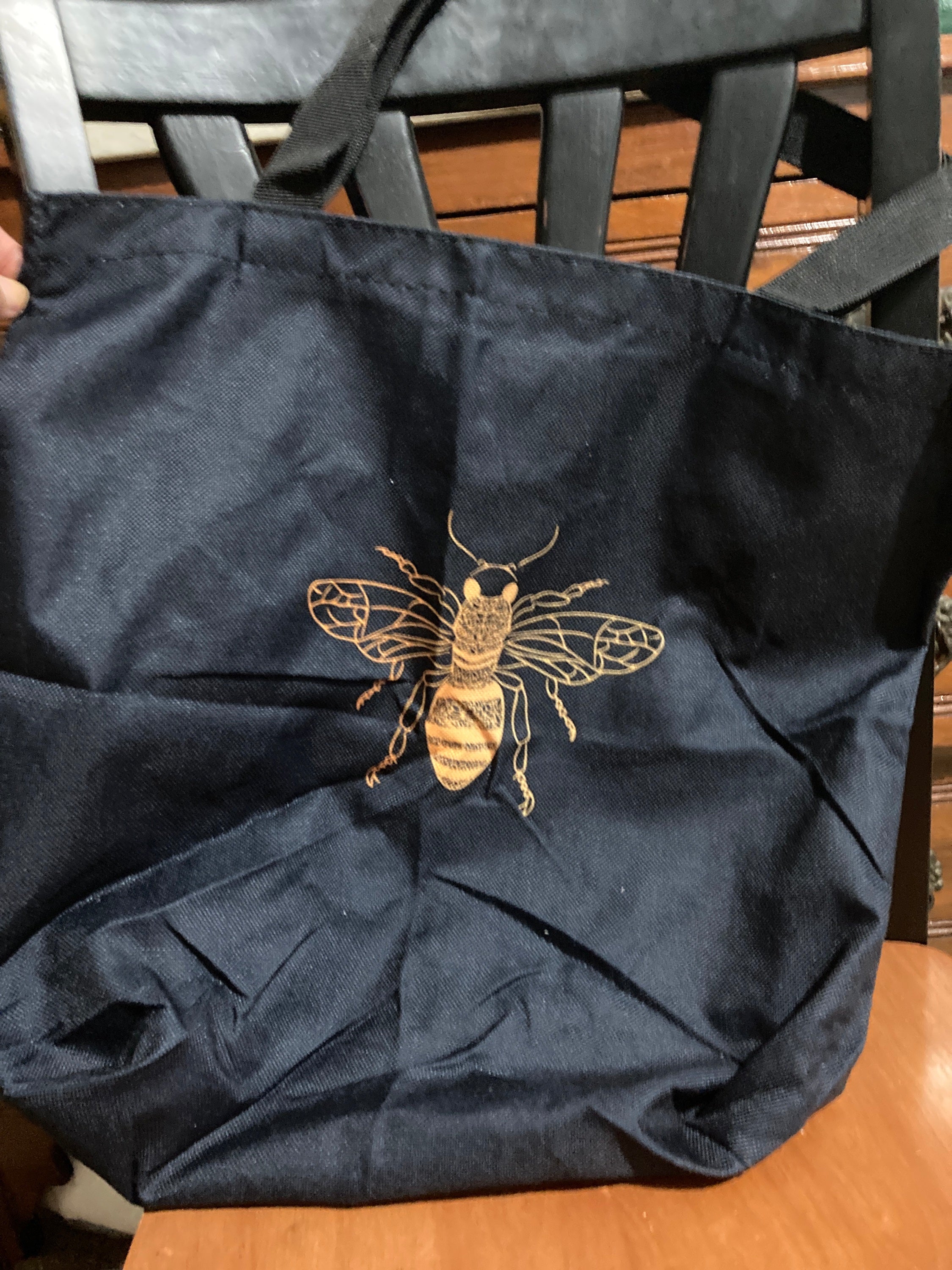 Bee - Large canvas bag image 0