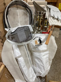 Beginner Bee Jacket ($89 vented version zip open veil) &amp; Tool special (smoker, hive tool, gloves, brush) image 0