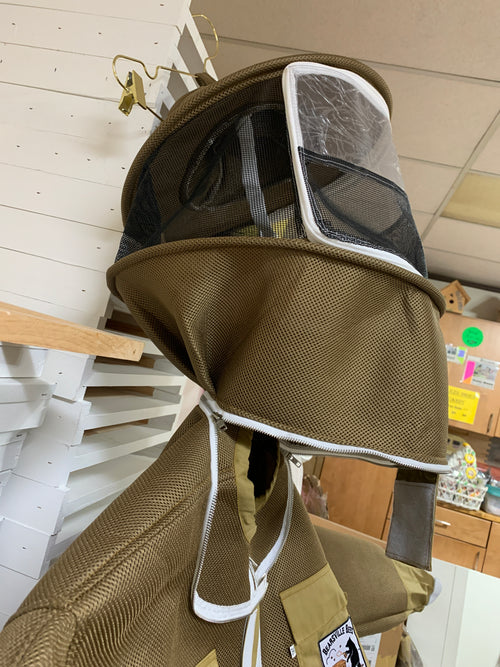 BeeLite Jacket- Clear View Veil (CVV) Zip Fencing Veil