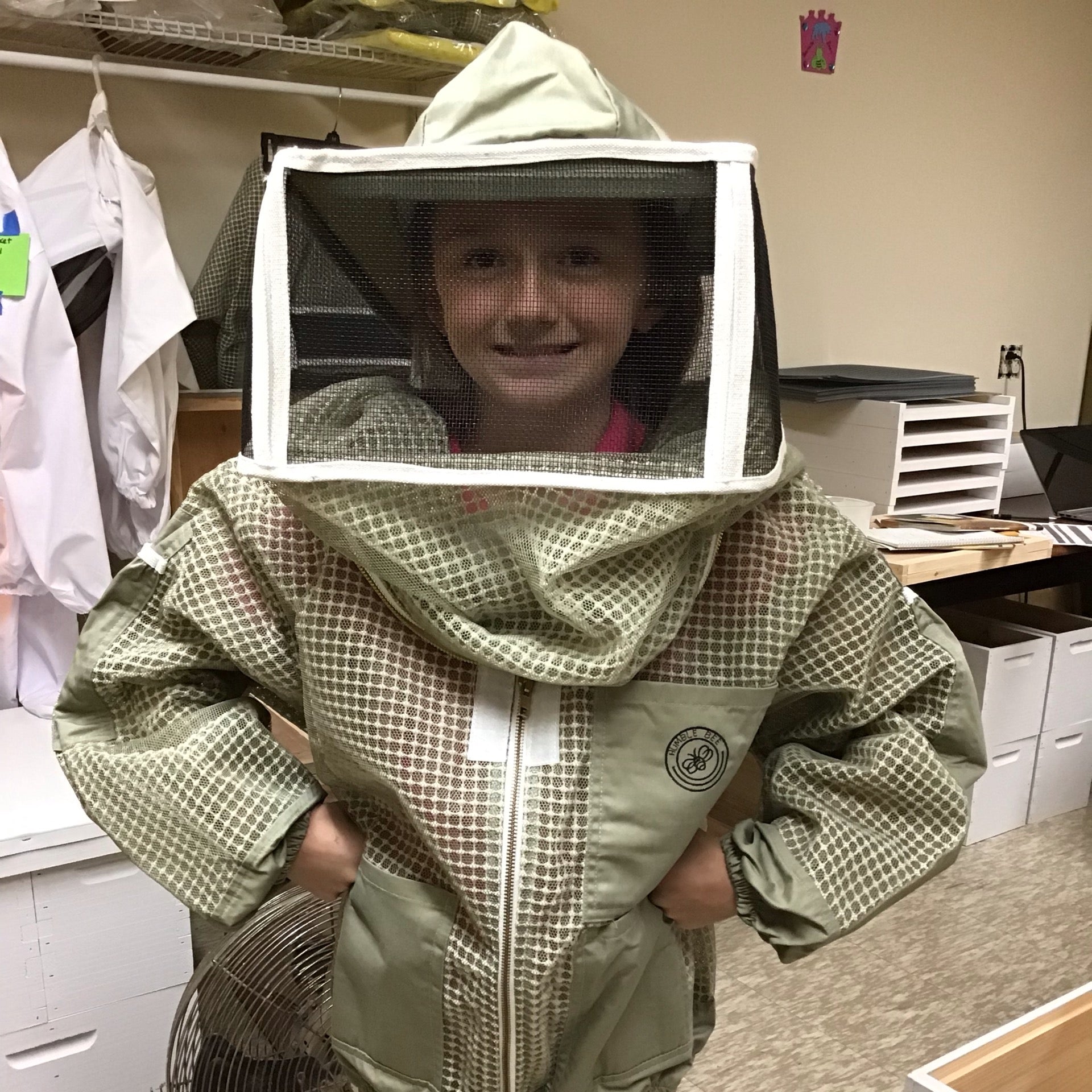 Bee jacket - vented material with square veil $79 image 0