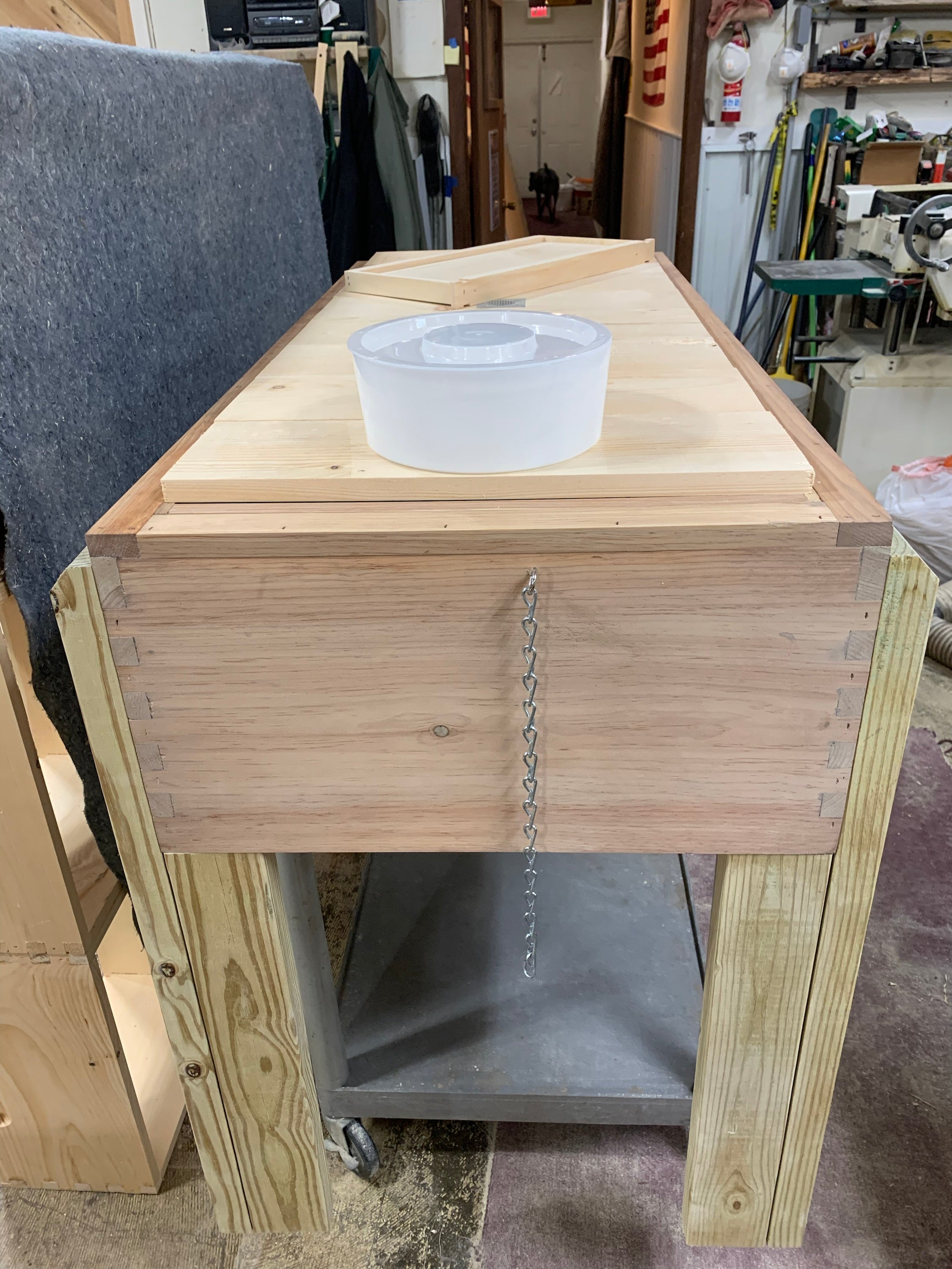 Bearsville Bees Insulated Long Langstroth Hive with Supers image 2