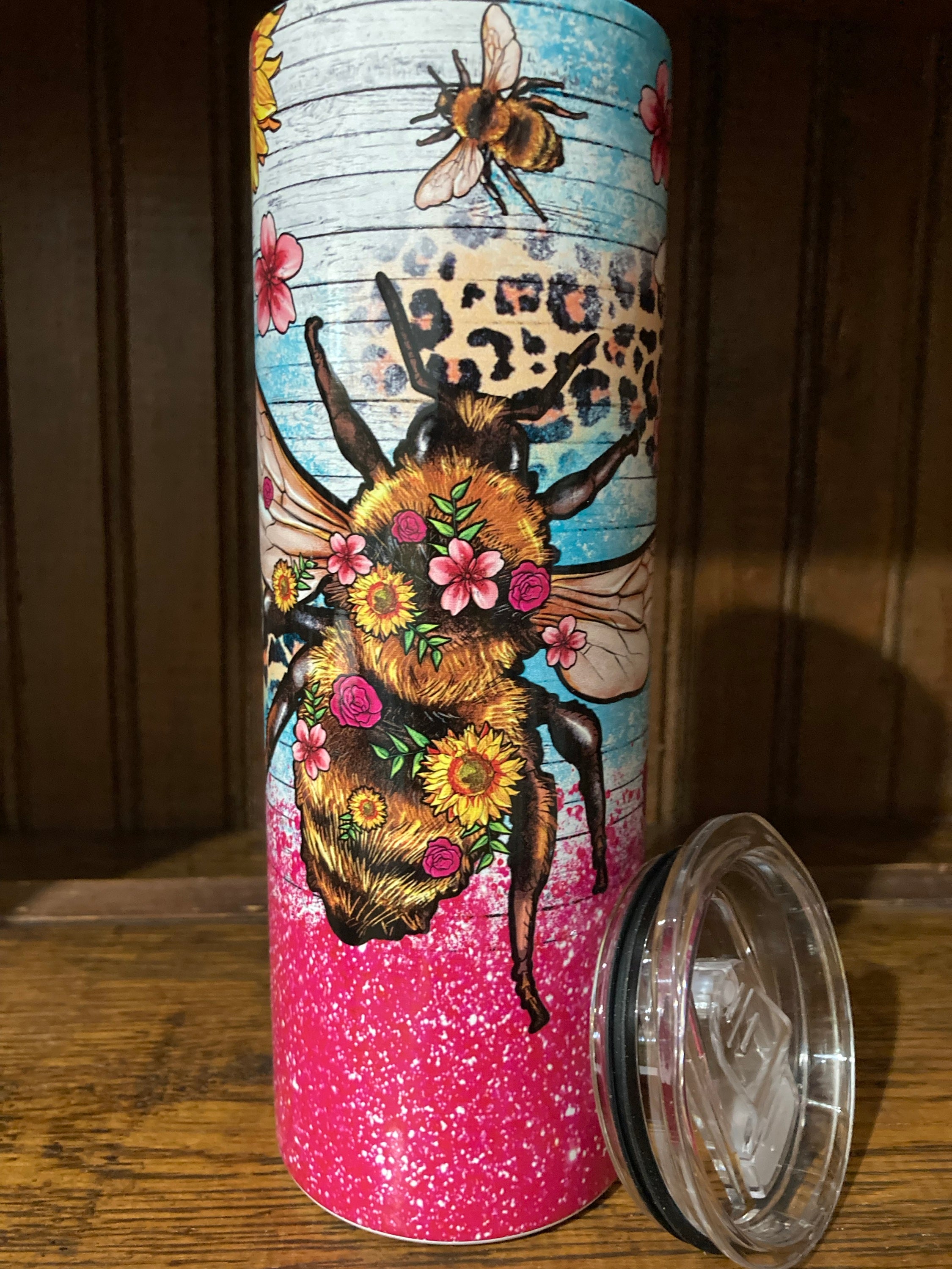 Bee Insulated Metal Cup image 1
