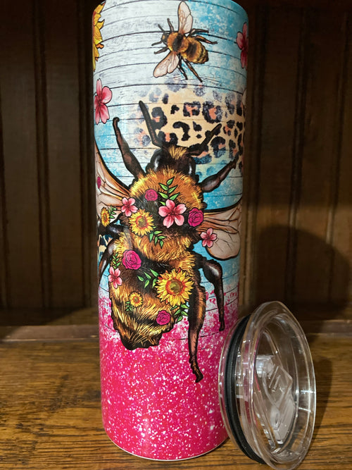 Bee Insulated Metal Cup image 1