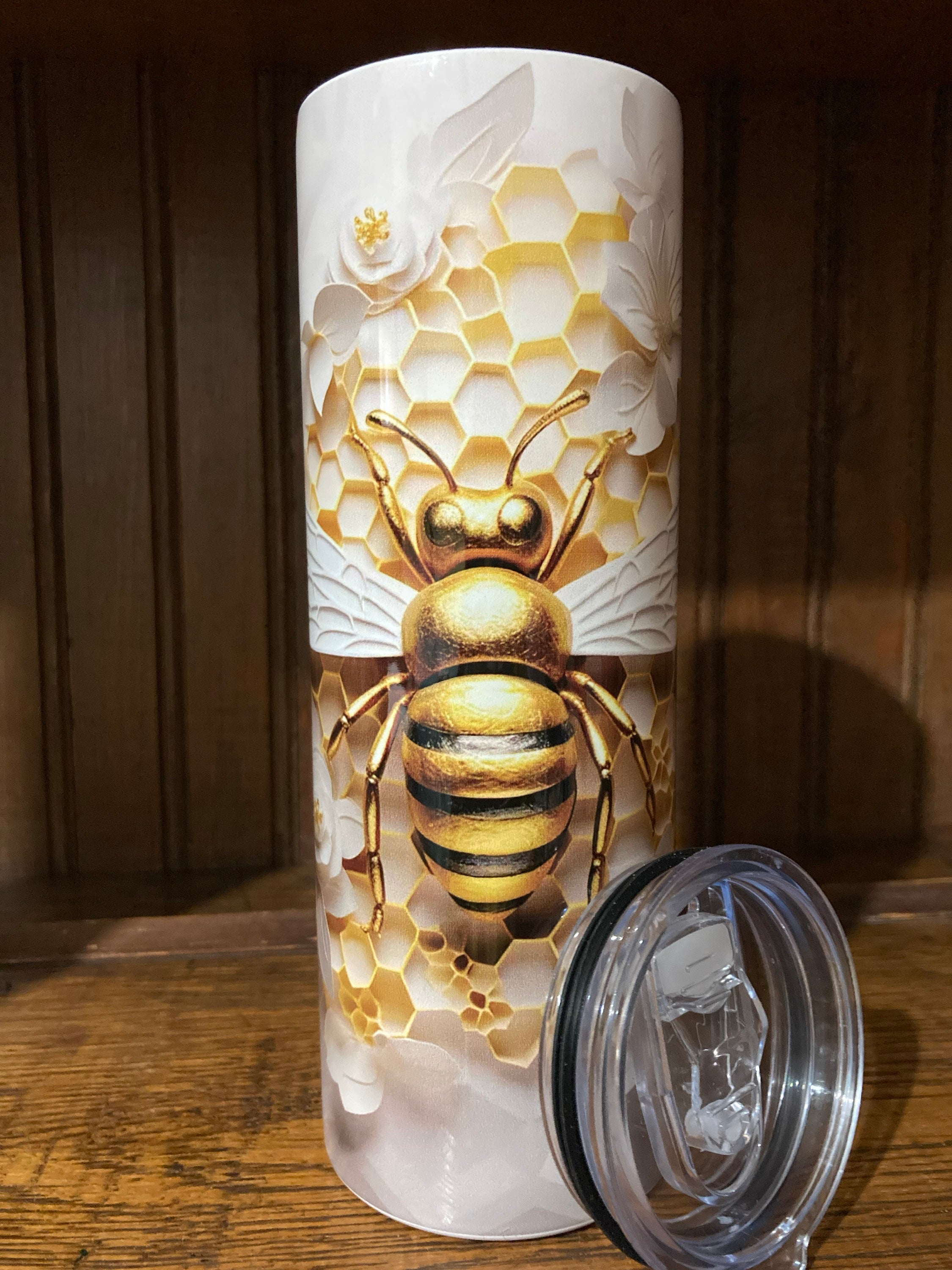 Bee Insulated Metal Cup image 0