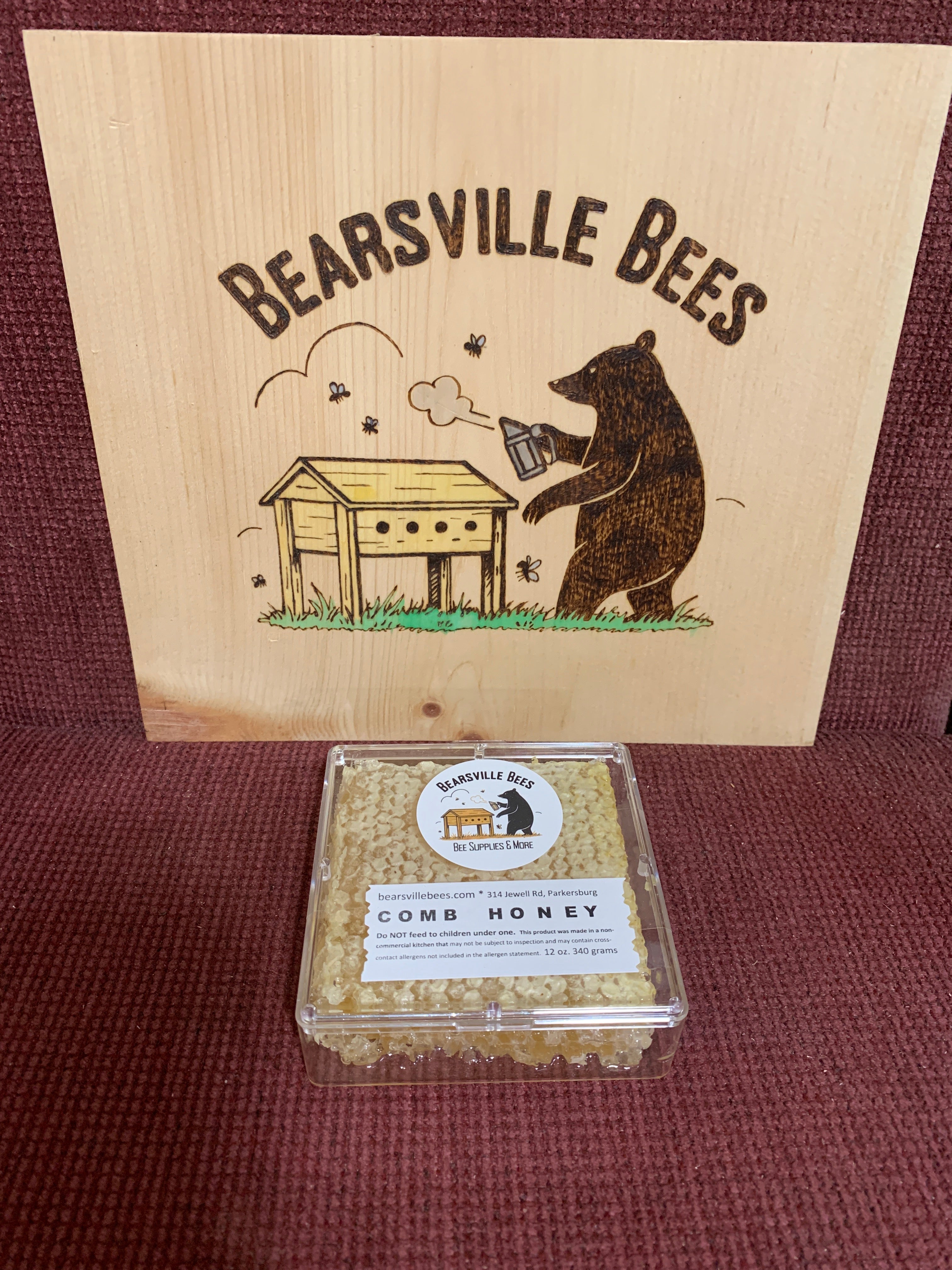 COMB HONEY 12oz.