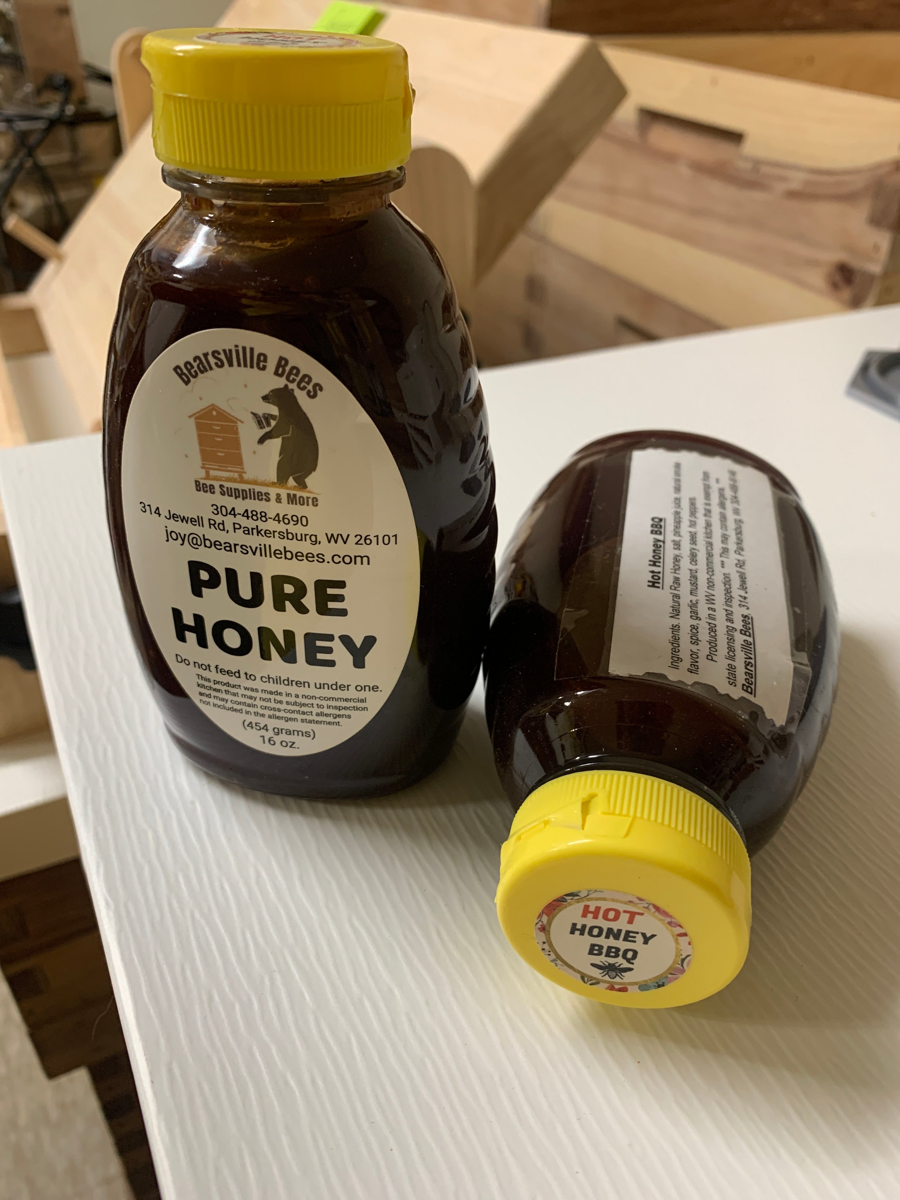 Hot Honey BBQ 16oz.