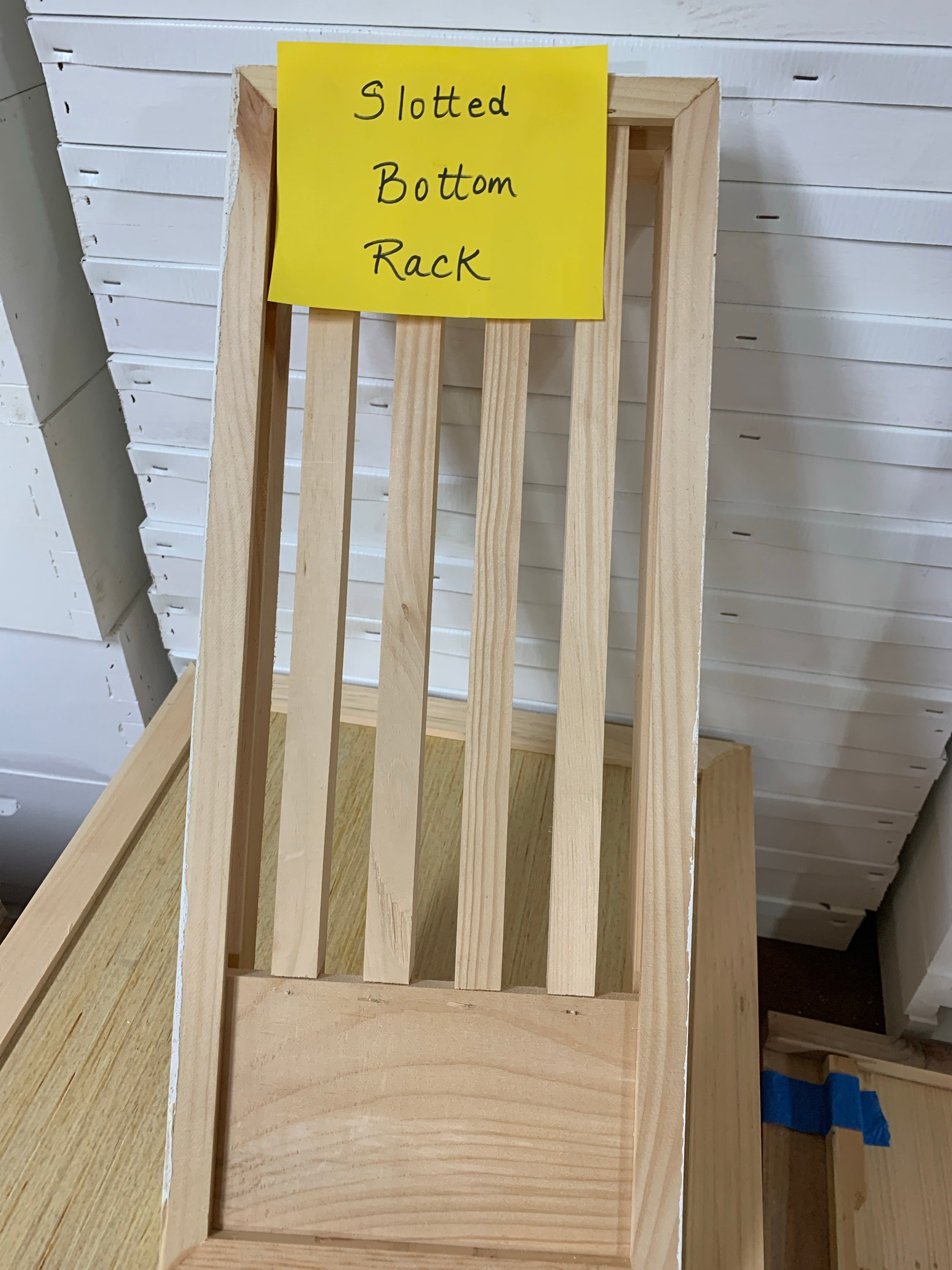 Slotted Bottom Rack - 5- Frame – Bearsville Bees