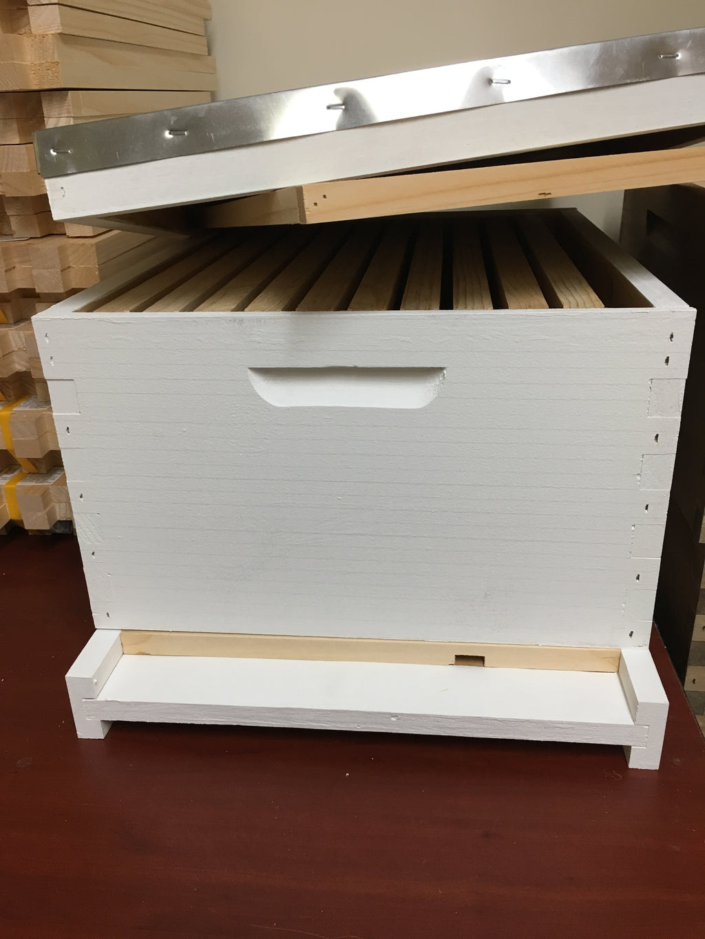 Beginners Bee Hive Special - assembled and painted. - 10-Frame Deep image